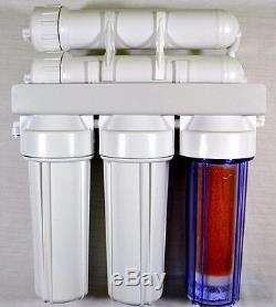 300GPD 4 Stage Reverse Osmosis & DI Water Filter System Window Cleaning Aquarium
