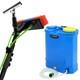 30ft Extendable Telescopic Water Fed Window Cleaning Brush + Backpack Squeegee