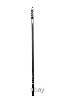 30ft Pure Gleam Carbon Fibre Water Fed Pole 3k Carbon Fibre