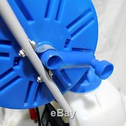 30ft Telescopic Water Fed Pole Squeegee & 45L Spray Tank Window Cleaning Trolley