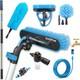 30ft Telescopic Water-fed Solar Panel And Window Cleaning Pole Kit Extendable