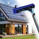 33ft Water Fed Pole Kit, Window Solar Panel Cleaning Kit, Solar Panel Roof Glass