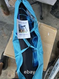 33FT Water Fed Pole Kit, Window Solar Panel Cleaning Kit, Solar Panel Roof Glass