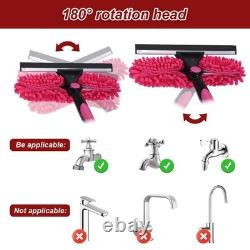 33ft Water Fed Pole Kit Solar Panel Window Cleaning Pole with Extendable Handle