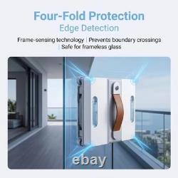 3500PA Smart Window Cleaning Robot Dual Water Spray Anti-Fall For Glass & Window