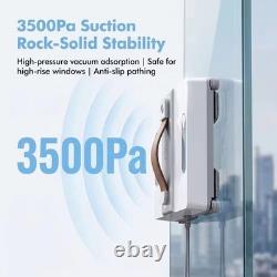 3500PA Smart Window Cleaning Robot Dual Water Spray Anti-Fall For Glass & Window