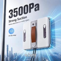 3500PA Smart Window Cleaning Robot Dual Water Spray Anti-Fall For Glass & Window