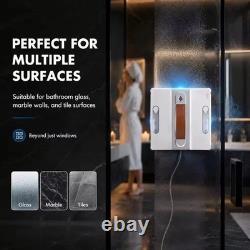 3500PA Smart Window Cleaning Robot Dual Water Spray Anti-Fall For Glass & Window