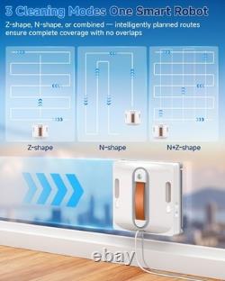 3500PA Smart Window Cleaning Robot Dual Water Spray Anti-Fall For Glass & Window