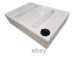 350L Litre Plastic Flat Baffled Water Tank Window Cleaning Camping Valeting
