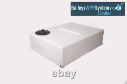 350 Litre Flat/Upright Baffled Water Tank Window Cleaning Car Valeting Camping