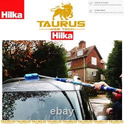 3M HILKA ALUMINIUM Car Wash Brush TELESCOPIC Water Fed Extendable Clean Windows