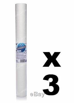 3 x 20 5 micronpp sediment water filterROreverse osmosiswindow cleaning