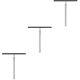 3pcs Window Squeegee Window Shower Squeegee Car Water Wiper Glass Window
