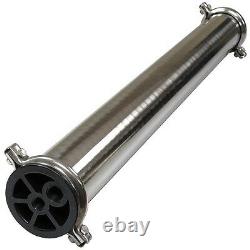 4040 Commercial RO Reverse Osmosis Membrane Housing- 304 Stainless Steel