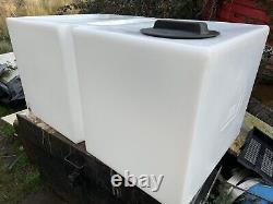 450L Litre Flat Plastic Water Storage Tank Valeting Window Cleaning Camping