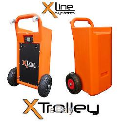 45 Litre Window Cleaning Trolley System for use with Water Fed Poles
