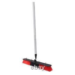 (4)Solar Panel Water Cleaning Brush Photovoltaic Panel Pole Kit Water Spray
