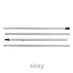 (4)Solar Panel Water Cleaning Brush Photovoltaic Panel Pole Kit Water Spray