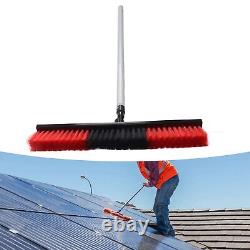 (4)Solar Panel Water Cleaning Brush Photovoltaic Panel Pole Kit Water Spray