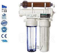 4 Stage Medium Aquatic Reverse Osmosis Unit with DI resin chamber for Reef