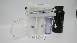 500 GPD 5-Stage Reverse Osmosis Water Filtration System (with 4ltr D/I Vessel)