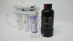 500 GPD 5-Stage Reverse Osmosis Water Filtration System (with 4ltr D/I Vessel)