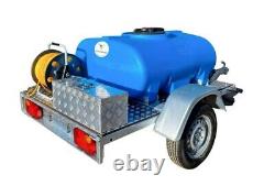 500 Litre WFP delivery only mobile water storage and delivery tank with trailer