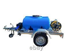 500 Litre WFP delivery only mobile water storage and delivery tank with trailer