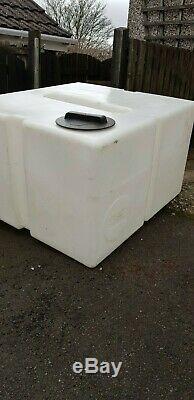 500 litre baffled water storage tank water fed pole window cleaning valeting