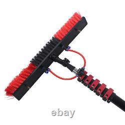 (50cm Brush Head) Water Fed Pole Kit Powerful Solar Panel Cleaning Brush