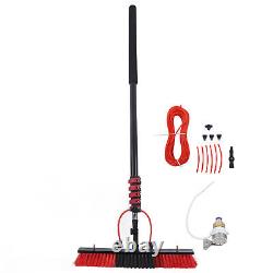 (50cm Brush Head) Water Fed Pole Kit Powerful Solar Panel Cleaning Brush