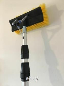 5M Window Cleaning Pole Brush, Window Cleaner Equipment, Water Hose/Fed