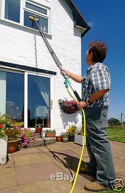 5 Metre Telescopic Water Fed Window Cleaner, Glass Cleaner, Diy, Extending Pole