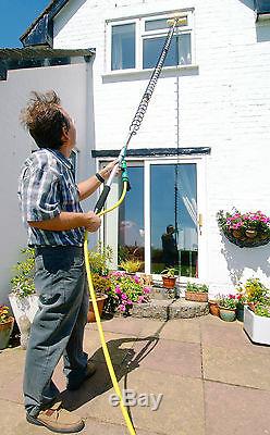 5 Metre Telescopic Water Fed Window Cleaner, Glass Cleaner, Diy, Extending Pole