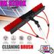 5 Metre Water Hose Fed Window Cleaning Pole Telescopic Cleaner Brush Kit