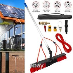 5 Metre Window Cleaning Kits Telescopic Pole Cleaner Brush Kit 20m Water Hose