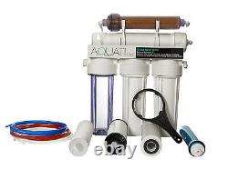 5 RO DI Reverse Osmosis Water Filter 100GPD Deionization Pure Water Machine 0TDS