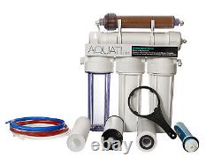 5 Stage RO with DI resin chamber Reverse Osmosis Deionization filter 50GPD