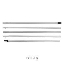 (5m 30cm Water Brush)Adjustable Window Cleaning Pole Alloy Solar Panel Cleaning