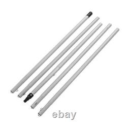 (5m Pole Plus 50cm Water Brush)Water Washing Pole Cleaner Extendable Large Size