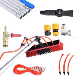 6M Solar Panel Cleaning Brush Water Fed Pole Window Wash Cleaner Kit