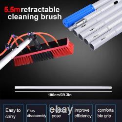 6M Solar Panel Cleaning Brush Water Fed Pole Window Wash Cleaner Kit 6M Solar Panel Cleaning Brush Water Fed Pole Window Wash Cleaner Kit