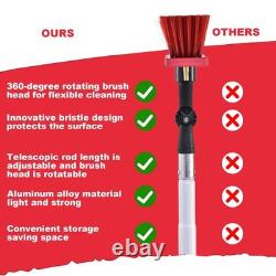 6M Solar Panel Cleaning Brush Water Fed Pole Window Wash Cleaner Kit