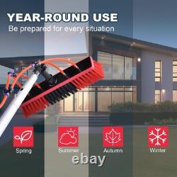 6M Solar Panel Cleaning Brush Water Fed Pole Window Wash Cleaner Kit