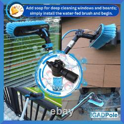 6m (20ft) Washing Kit Water-fed Brush, Cobweb Duster, Soap Dispenser