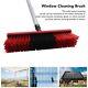 (6m 30cm Water Brush)adjustable Window Cleaning Pole Eliminate Grease Alloy