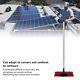 (6m 30cm Water Brush)adjustable Window Cleaning Pole Portable Solar Panel