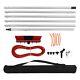 (6m 30cm Water Brush)adjustable Window Cleaning Pole Solar Panel Cleaning Brush