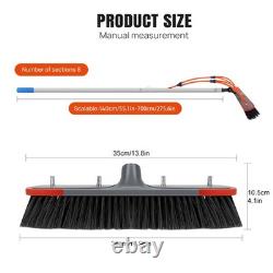 7M Water Fed Solar Panel Brush Window Cleaning Pole Kit Telescopic Equipment UK